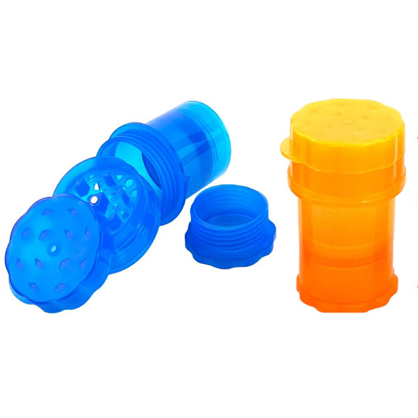 Plastic Grinder 4-layer Sealed Pot All-in-one Crusher Contain