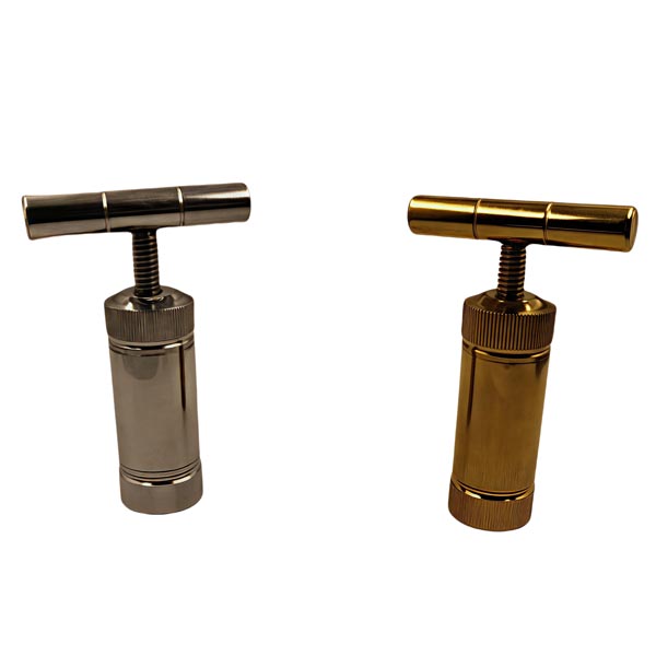 New Heavy Duty Herb Pollen Compressor Presser T-handle Herbal Crusher Squeezer