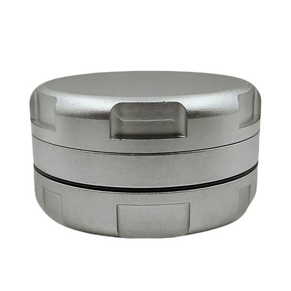 Herb Spices Aluminium Grinder Magnetic Ashtray Lid 4 Piece Aluminium