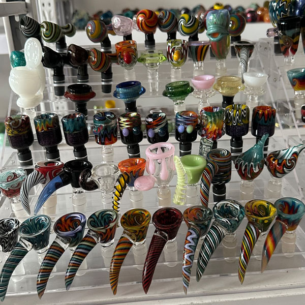 Glass bowl  10mm 14mm 19mm colorful glass bowl glass waterpipe accessories