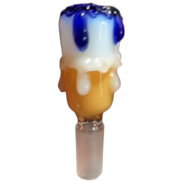  American Colorful  glass bowl cream cake glass pipe