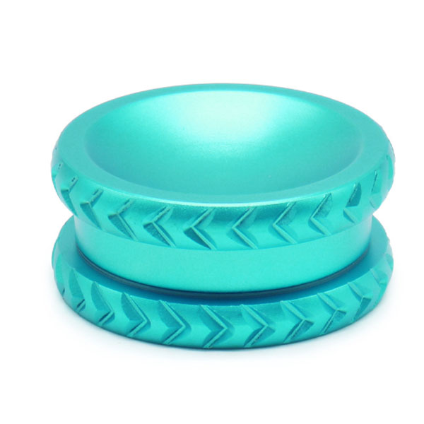 DK59001 New concave aluminum grinder is double-layered in multiple color  factory prices 2.5 inches